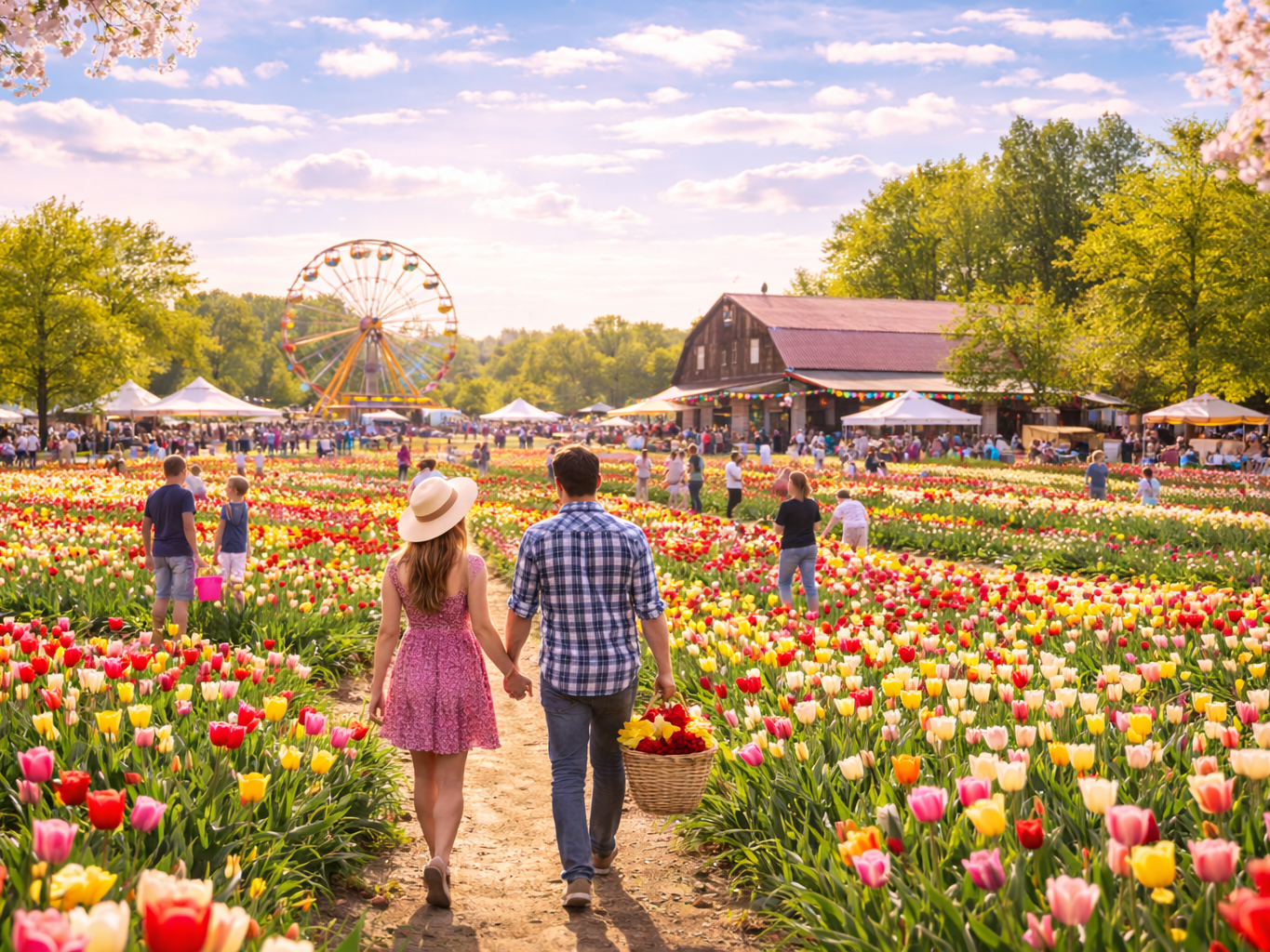 7 Reasons to Visit the TASC Tulip Festival Before It's Gone