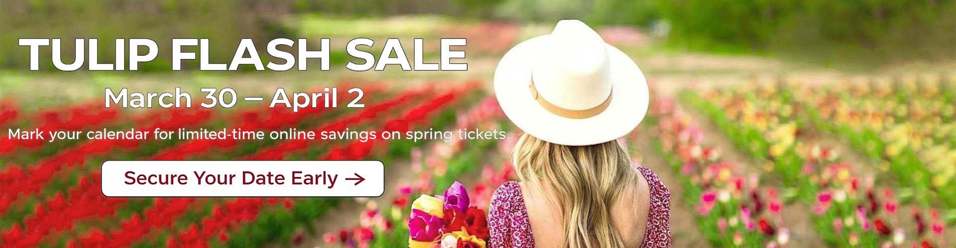 TASC Tulip Farm in Niagara-on-the-Lake with vibrant spring tulip fields