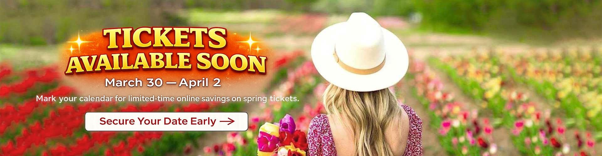 TASC Tulip Farm in Niagara-on-the-Lake with vibrant spring tulip fields