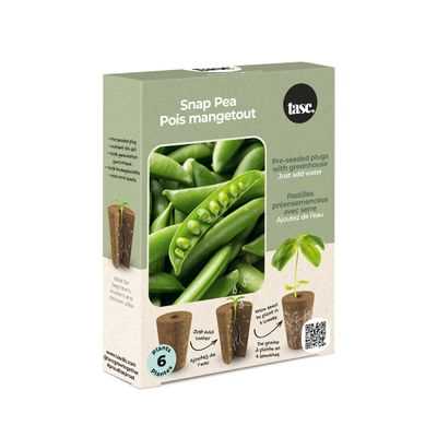 Snap Pea Seed Plug Grow Kit